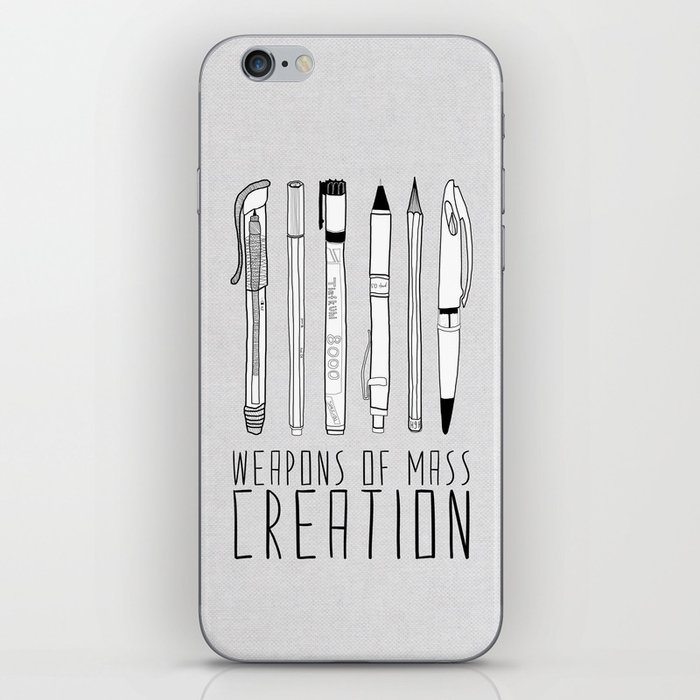 weapons of mass creation iPhone Skin