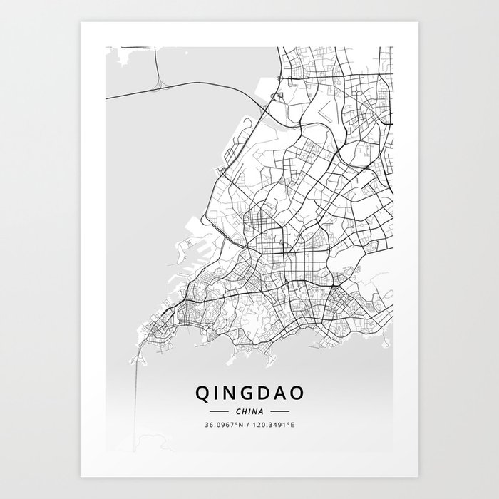 Qingdao Map