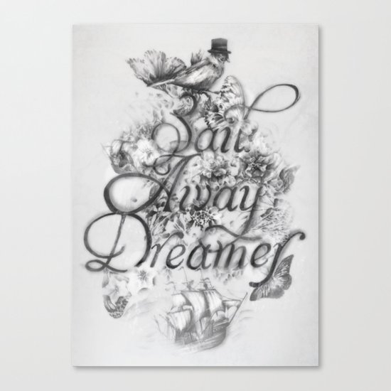 Sail Away Dreamer Canvas Print