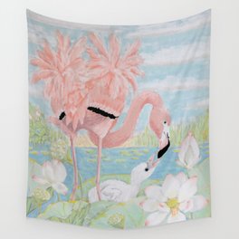Flamingo Wall Tapestry