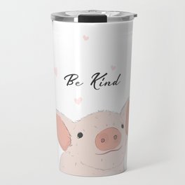 Cute pig Travel Mug