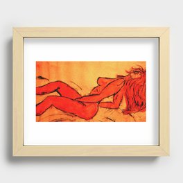 YEARNING Recessed Framed Print