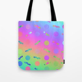 Rainbow Prism Colors Pattern Tote Bag