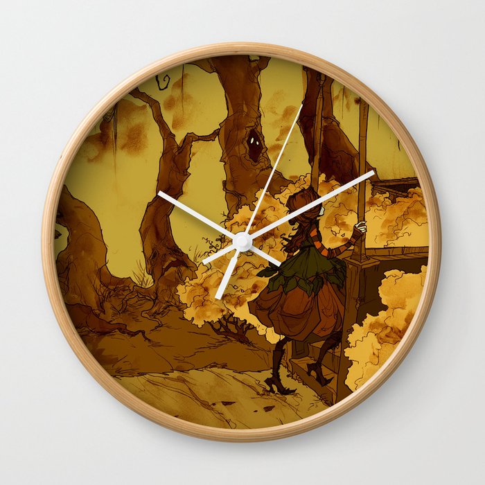 Entering the House at the End of the World Wall Clock