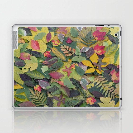 Leaf collage 1 Laptop & iPad Skin