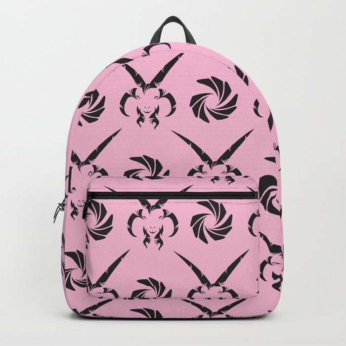 Pink Satanic Lamb Jacob Backpack