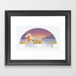 My Mother The Mountain Framed Art Print