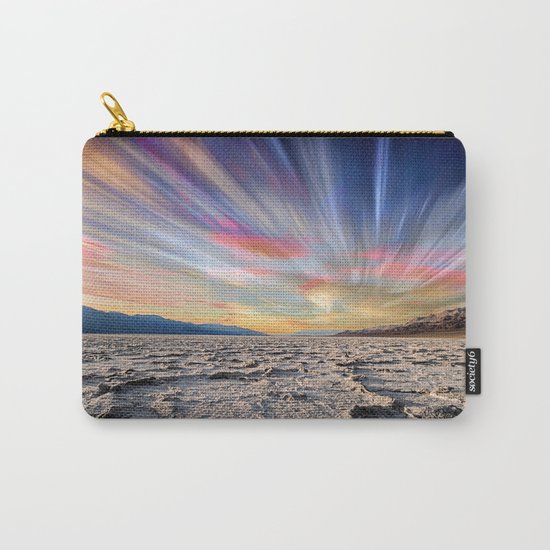 Stopping Time : Colorful Sky Landscape Carry-All Pouch