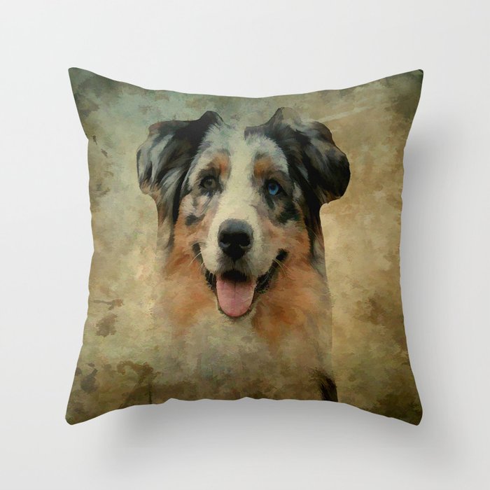 aussie plush pillow