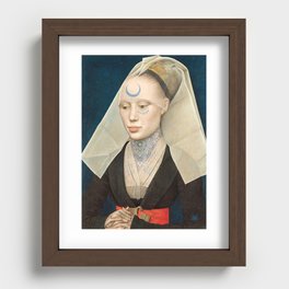 Portrait of a Lady Recessed Framed Print