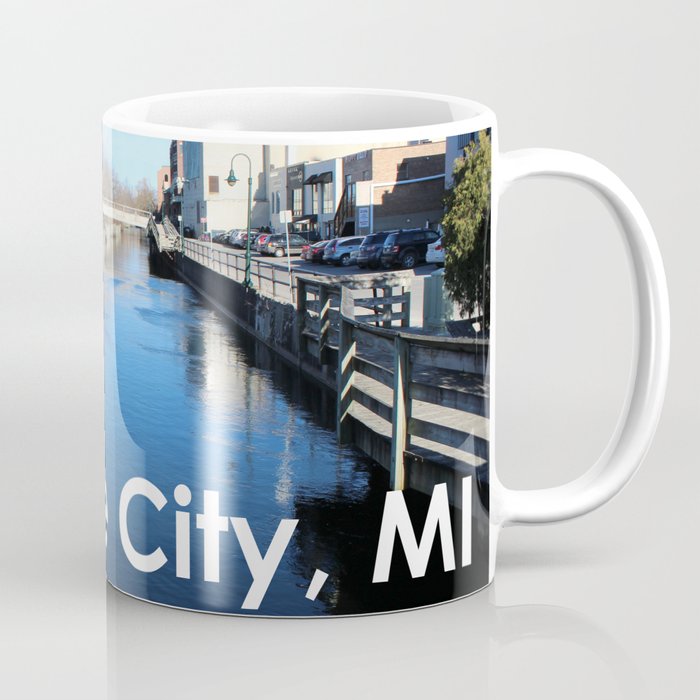 Traverse City, Michigan - Boardman River Coffee Mug