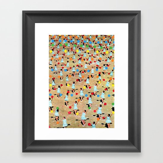DANCE Framed Art Print