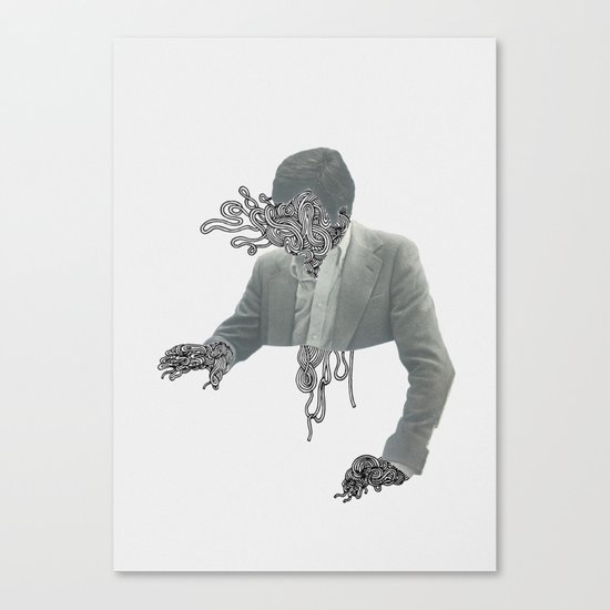 UNRAVELLING Canvas Print