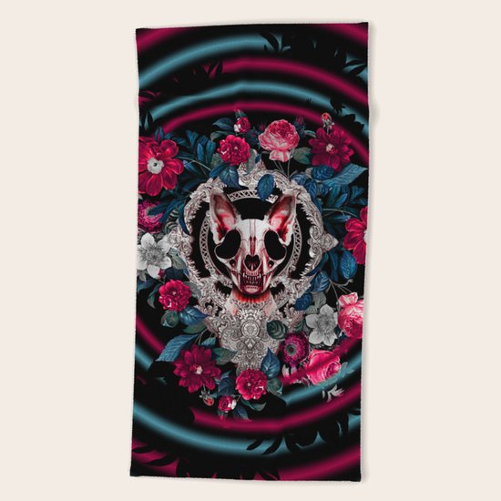 Mystic Cat Beach Towel