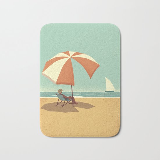 On the Beach Bath Mat