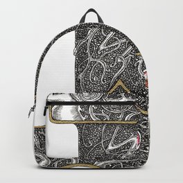 Mjölner III Backpack | Symbol, Drawing, Viking, Rams, Pattern, Thor, Asatru, Mjolnir, Tor, Mjolner 