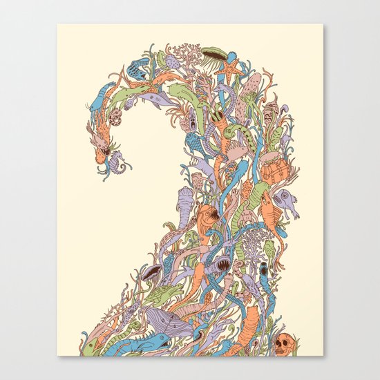 The Deep Canvas Print