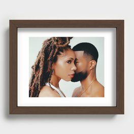 Face To Face Recessed Framed Print