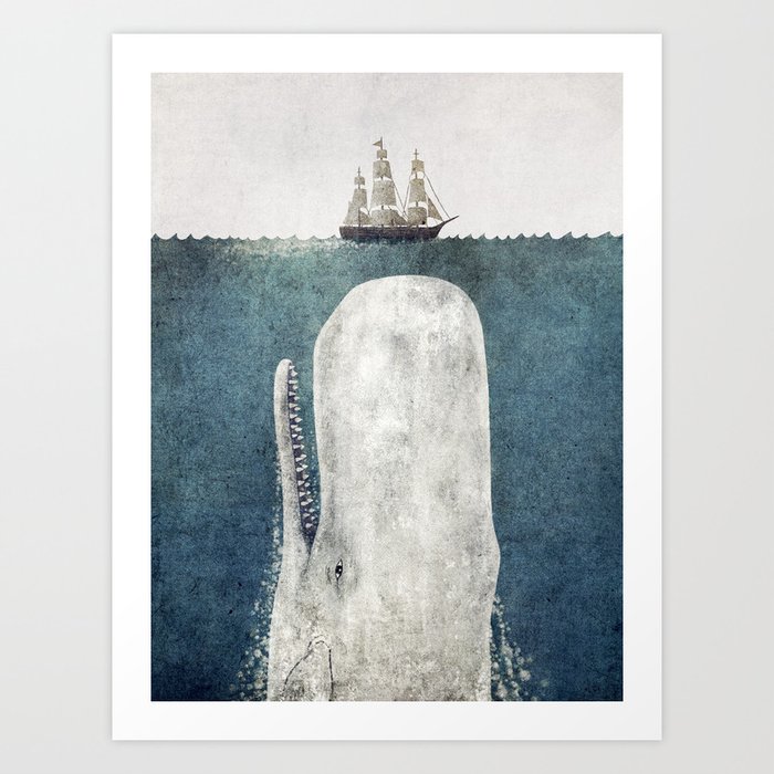 The White Whale Kunstdrucke