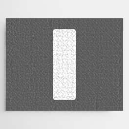 l (White & Grey Letter) Jigsaw Puzzle
