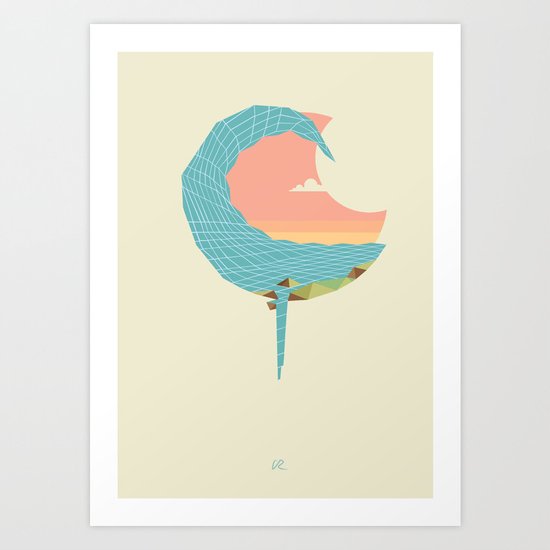 Wave Art Print