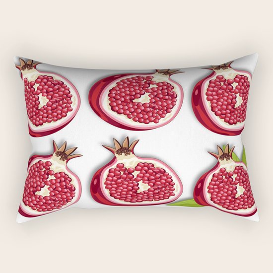 Pomegranate Rectangular Pillow