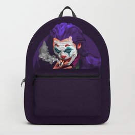 I Started a Joker Backpack | Clown, Purple, 2019, Poliart, Thejoker, Funny, Movie, Dccomics, Joaquinphoenix, Joker 