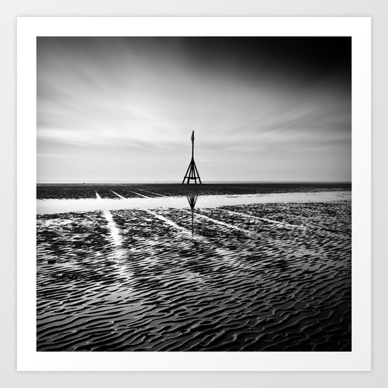 Lines In The Sand Art Print