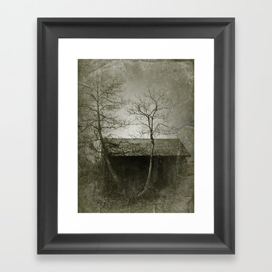 old house Framed Art Print