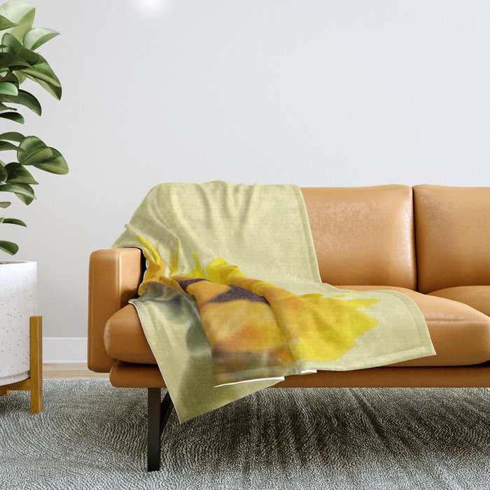 Sunflower Throw Blanket