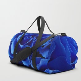 Blue Roses Flowers Plant Romance Duffle Bag