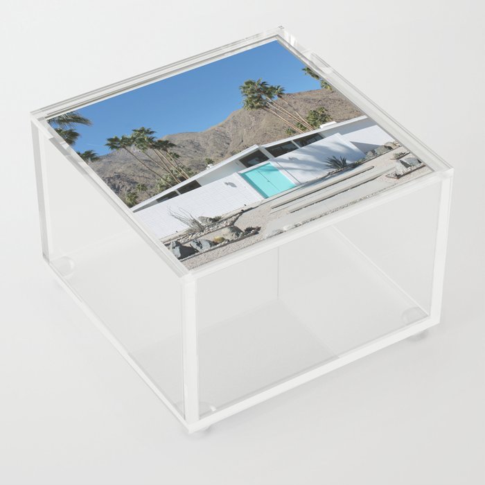 Palm Springs Paradise Acrylic Box