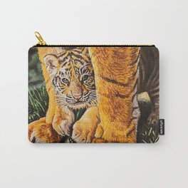 baby tiger cub Carry-All Pouch