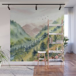 Mountain Morning Wall Mural