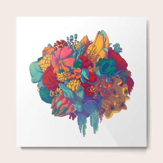 Flora Metal Print