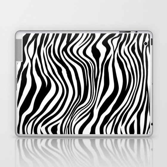 Zebra Stripes Pattern Laptop & iPad Skin