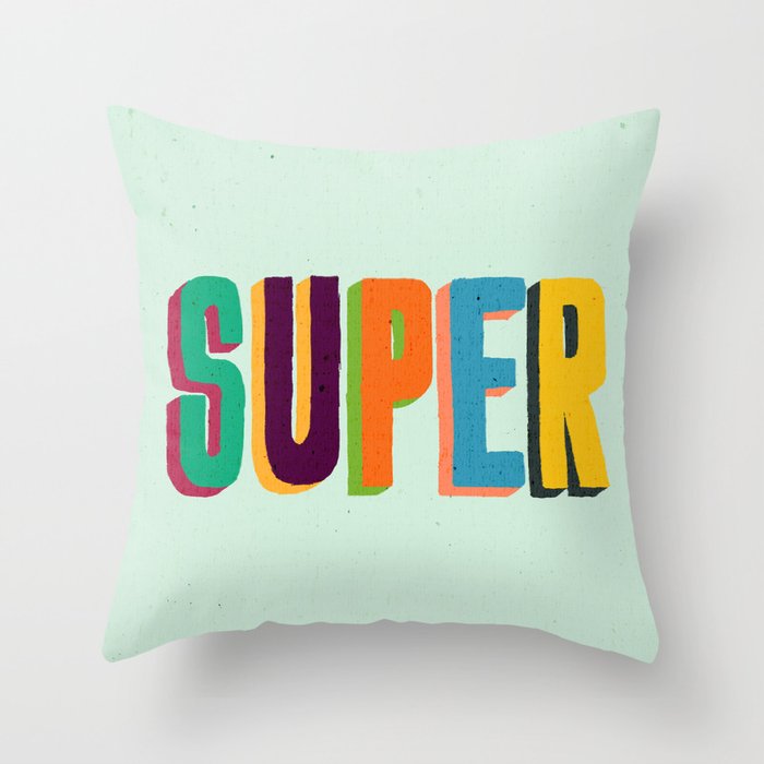Super Throw Pillow