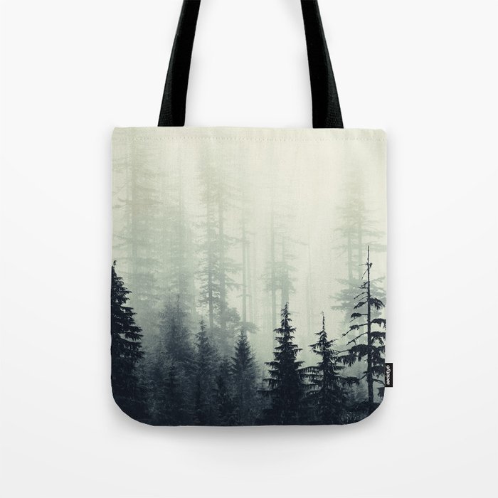 Forest Green - PNW Pacific Northwest Adventure Tote Bag