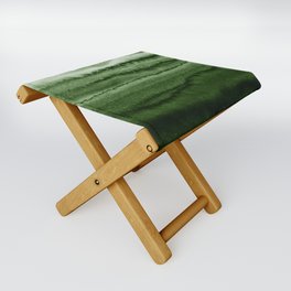 WITHIN THE TIDES FOREST GREEN by Monika Strigel Folding Stool