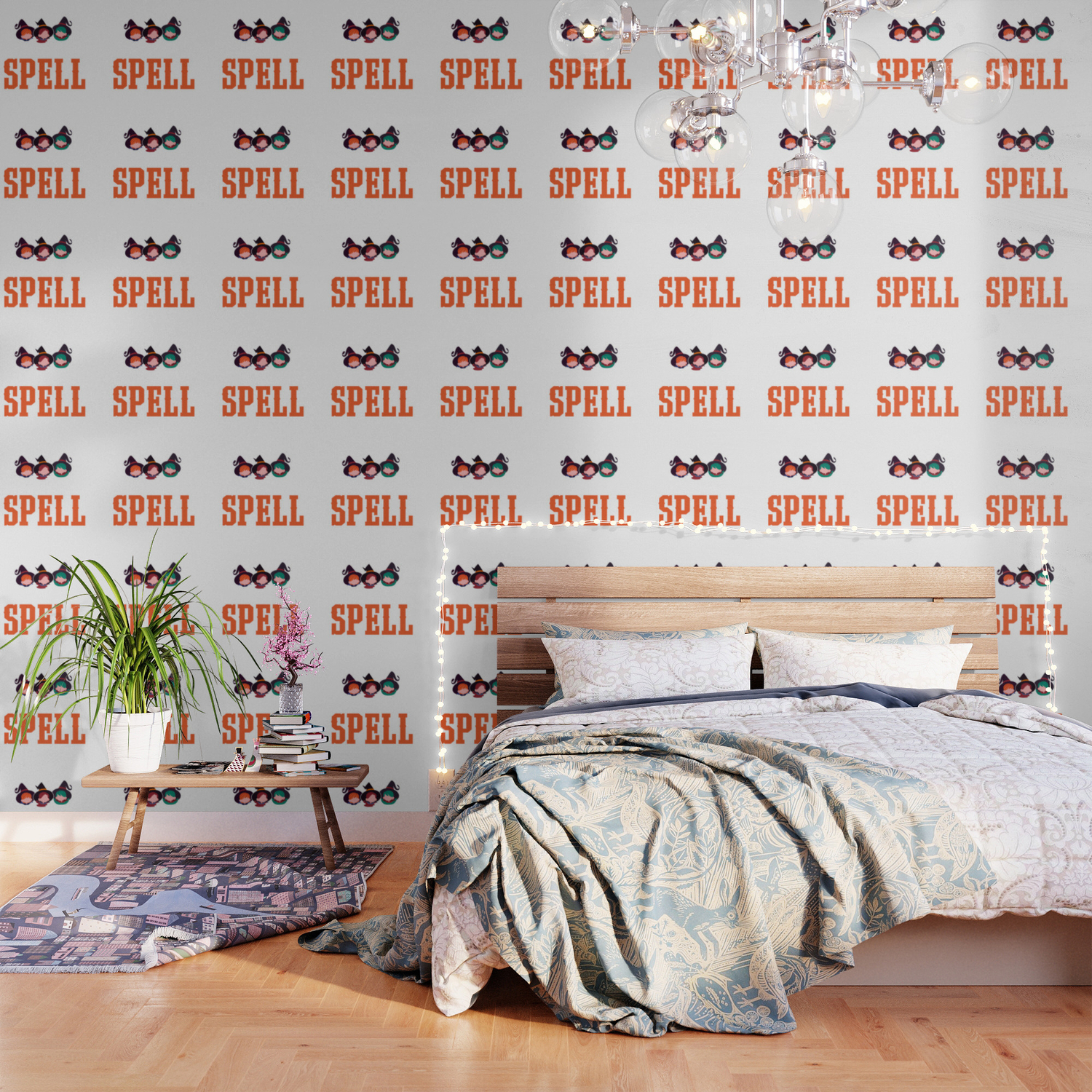 I Put A Spell On You Spooky Halloween Wallpaper By Bubltees Society6