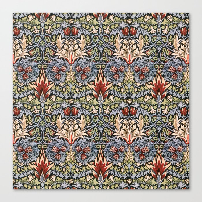 Snakeshead by William Morris Canvas Print