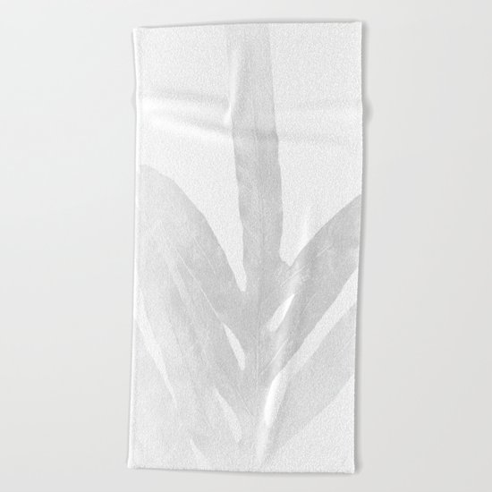 Ghost Fern Beach Towel