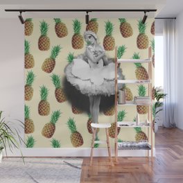 Pineapple Ballet Wall Mural