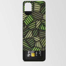 Green Nature Leaves Art Android Card Case