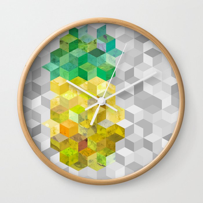 Pineapple! Wall Clock