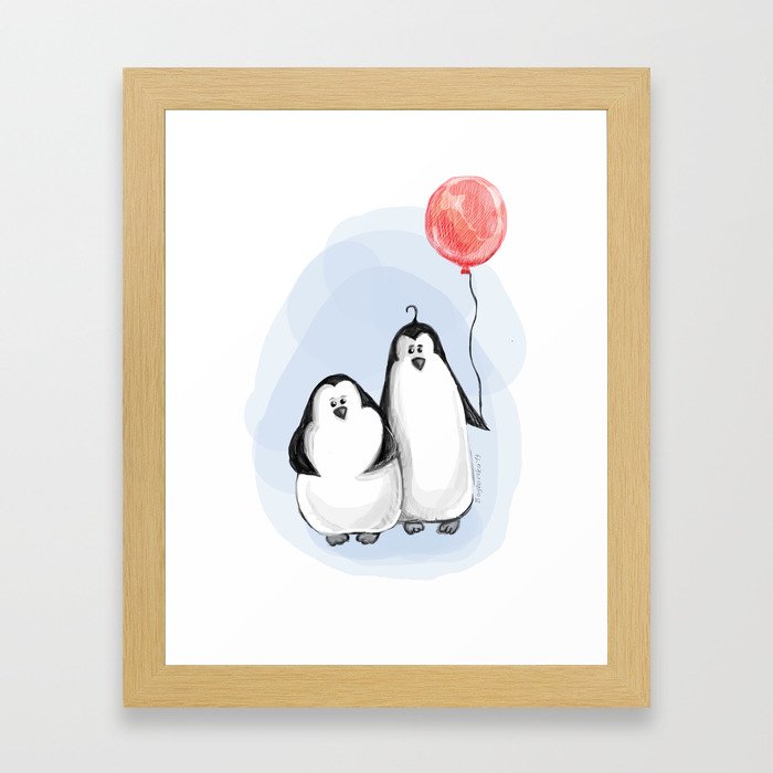  We are penguins Framed Art Print