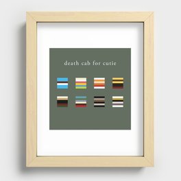 Album Art Series: Death Cab for Cutie Recessed Framed Print