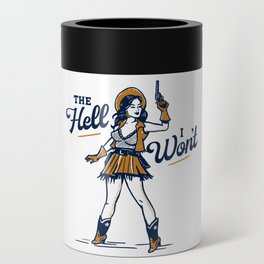 The Hell I Won't: Retro Cowgirl V.2 Can Cooler