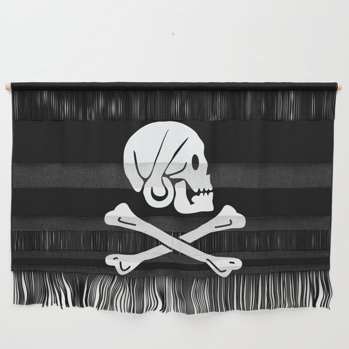 Henry Every Pirate Flag - Jolly Roger Skull Wall Hanging