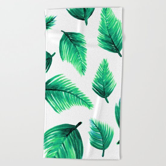minimalist pattern Beach Towel